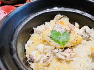 なないろ日和のレシピ・鯛めし（ひつまぶし風）