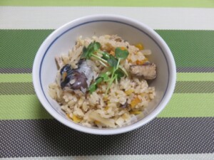 ヒルナンデスのレシピ・さばの青じそごはん