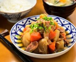 キューピー3分クッキングのレシピ・スタミナ鶏肉じゃが