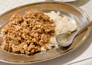 キューピー3分クッキングのレシピ・ラムキーマカレー