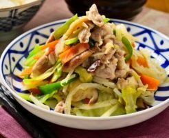 あさイチのレシピ・シャキシャキ肉野菜炒め
