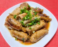 ノンストップのレシピ・秋ナスの肉巻きさっぱりあんかけ