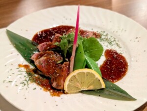 なないろ日和のレシピ・ミナミマグロのレアステーキ