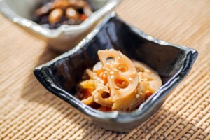 きょうの料理のレシピ・ピリ辛みそれんこん