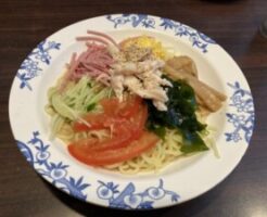 昼めし旅のレシピ・桃とトマトの冷やし中華