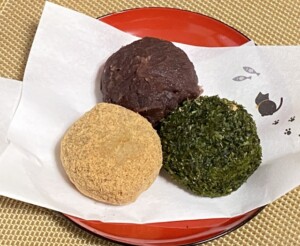 クックルンのレシピ・ごはんで3色おはぎ