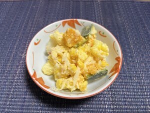 きょうの料理のレシピ・かぼちゃとじゃがいもの合わせ煮