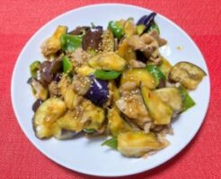 あさイチのレシピ・なすと豚肉のみそ炒め