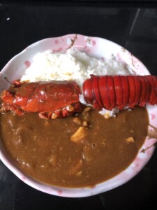 ZIPのレシピ・伊勢えびのビスクスープカレー