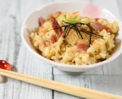 青空レストランのレシピ・黒ホッキ貝の炊き込みご飯