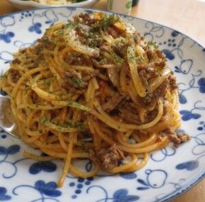 土曜はナニするのレシピ・ピリ辛そうめんちゃんぷるー
