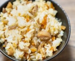 きょうの料理のレシピ・大豆とごぼうの鶏めし