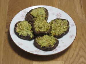 きょうの料理ビギナーズのレシピ・しいたけの香草パン粉焼き