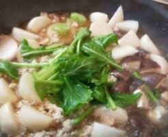 DAIGOも台所のレシピ・カブと海老の煮込み