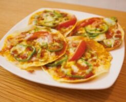 どさんこワイド179のレシピ・餃子の皮の和風ピッツァ