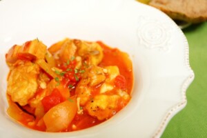どさんこワイド179のレシピ・大根とベーコンのトマト煮