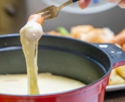 ZIPのレシピ・がんどぶりチーズフォンデュ