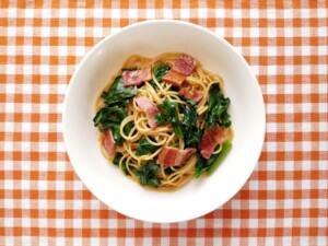 トリセツショーのレシピ・まるで“バター”しょうゆ和風パスタ