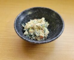 きょうの料理のレシピ・ほうれんそうのチーズ白あえ