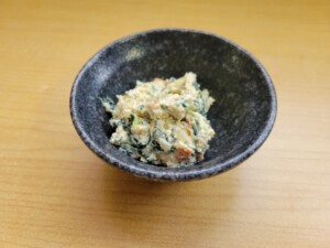 きょうの料理のレシピ・ほうれんそうのチーズ白あえ