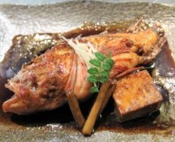 青空レストランのレシピ・オニカサゴの煮付け