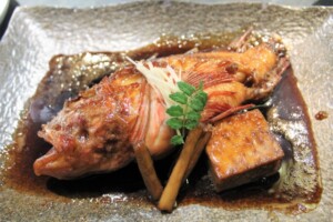 青空レストランのレシピ・オニカサゴの煮付け