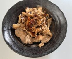 キューピー3分クッキングのレシピ・舞茸と豚肉のさっぱり炒め