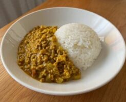 DAIGOも台所のレシピ・きのこキーマカレー