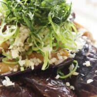 DAIGOも台所のレシピ・なすの山椒トマトソース