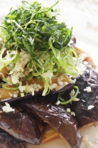 DAIGOも台所のレシピ・なすの山椒トマトソース