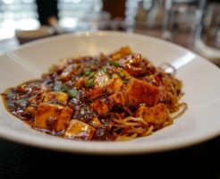 沸騰ワード10のレシピ・麻婆レンコン焼きそば