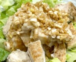 きょうの料理のレシピ・厚揚げと鶏むねの油淋鶏風