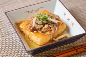 DAIGOも台所のレシピ・とろとろきのこ豆腐