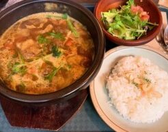 ノンストップのレシピ・鶏ゴボウスープカレー