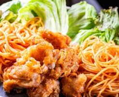 ZIPのレシピ・背徳親子唐揚げカルボナーラ