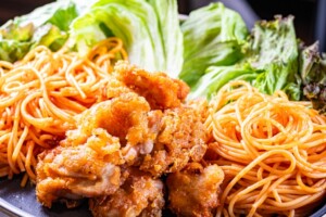 ZIPのレシピ・背徳親子唐揚げカルボナーラ