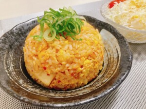 ノンストップのレシピ・七五三掛キムチチャーハン