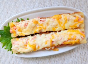どさんこワイド179のレシピ・ちくわ大根の味噌チーズ焼き