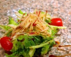 あさイチのレシピ・野菜とりんごのあえもの