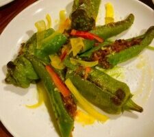 昼めし旅のレシピ・万願寺とうがらしの肉詰め