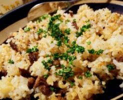 きょうの料理のレシピ・レンズ豆のピラフ