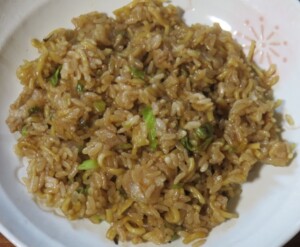昼めし旅のレシピ・醤油そばめし