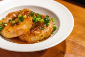 どさんこワイド179のレシピ・レンコンのからし肉巻き