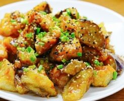 あさイチのレシピ・秋ざけとなすの油淋（ユーリン）ソース