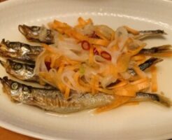 昼めし旅のレシピ・ししゃもの南蛮漬け
