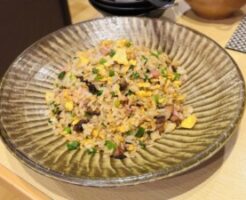 ミキティダイニングのレシピ・ウナギとブロッコリーのイタリアンチャーハン