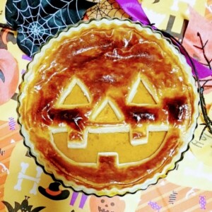 キューピー3分クッキングのレシピ・ハロウィーンパンプキンパイ