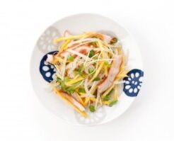 ノンストップのレシピ・カイワレのたくあん巻き