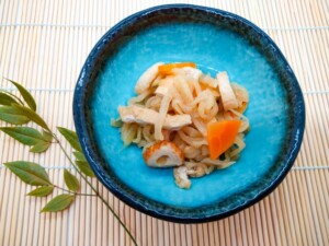 ヒルナンデスのレシピ・やわらぎとちくわの和えもの
