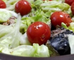 昼めし旅のレシピ・サバの缶詰のアクアパッツァ